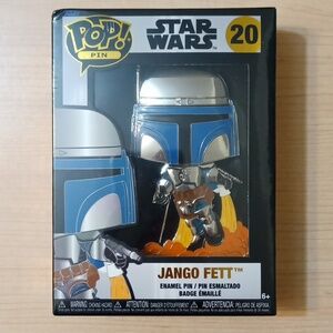 Stars Wars Jango Fett Enamel Pin Funko Pop 20